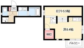 グランレーヴ中島新町 201 ｜ 愛知県名古屋市中川区中島新町３丁目（賃貸アパート1R・2階・27.01㎡） その2