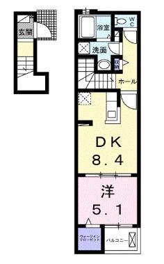 同じ建物の物件間取り写真 - ID:228050303302