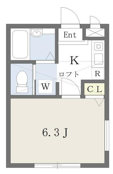 千葉県習志野市本大久保４丁目(賃貸アパート1K・1階・19.87㎡)の写真 その2