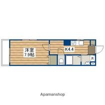 愛媛県松山市清水町１丁目（賃貸マンション1K・2階・28.50㎡） その2