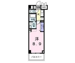 ザ　ベース東姫路 404 ｜ 兵庫県姫路市阿保（賃貸マンション1K・4階・30.98㎡） その2