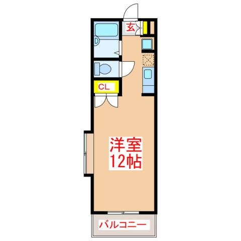 ＳＡＬＡ｜鹿児島県姶良市加治木町本町(賃貸マンション1R・1階・28.00㎡)の写真 その2