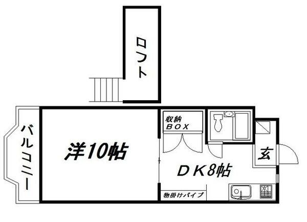 静岡県浜松市中央区西塚町(賃貸マンション1DK・1階・32.40㎡)の写真 その2