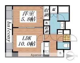 エスポアール千種 205 ｜ 愛知県名古屋市千種区今池１丁目（賃貸マンション1DK・2階・40.20㎡） その2