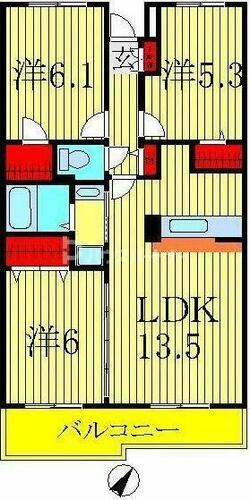 同じ建物の物件間取り写真 - ID:212041976466