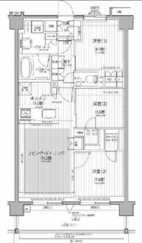 同じ建物の物件間取り写真 - ID:213099361895