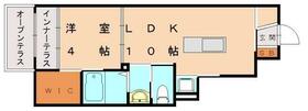 プランドール新宮  ｜ 福岡県糟屋郡新宮町下府３丁目（賃貸アパート1LDK・1階・36.49㎡） その2