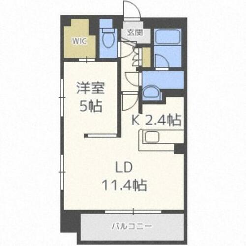 同じ建物の物件間取り写真 - ID:201022266959