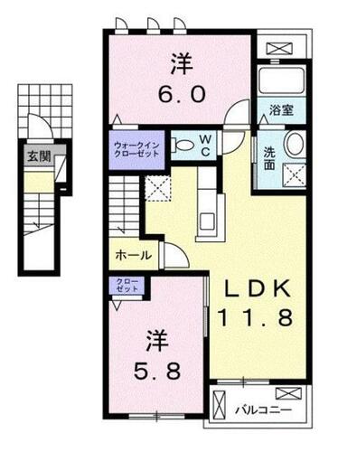 同じ建物の物件間取り写真 - ID:212041390487