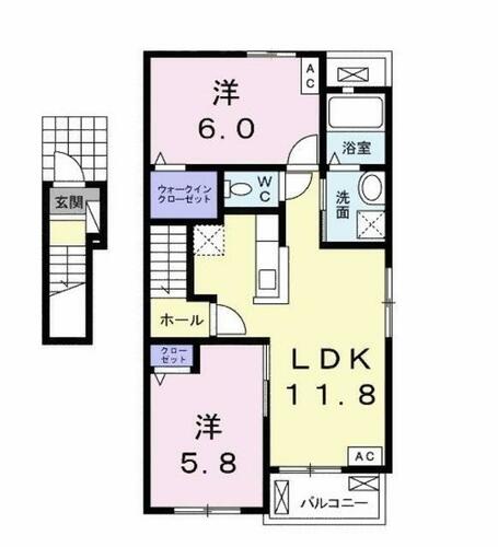 同じ建物の物件間取り写真 - ID:212041390389