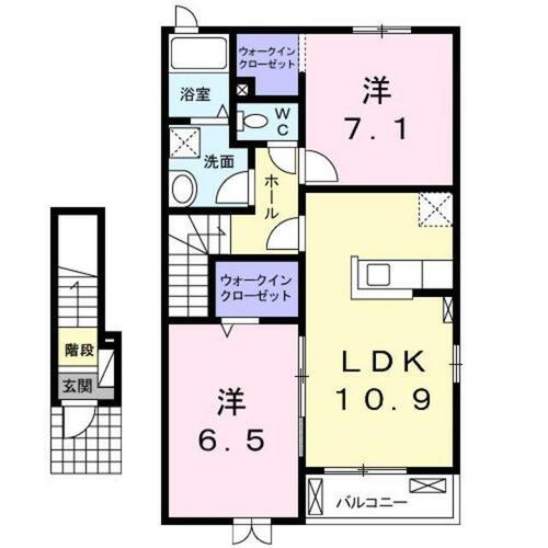 同じ建物の物件間取り写真 - ID:212041390454