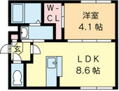 札幌市東区北十九条東3丁目 4階建 築6年のイメージ