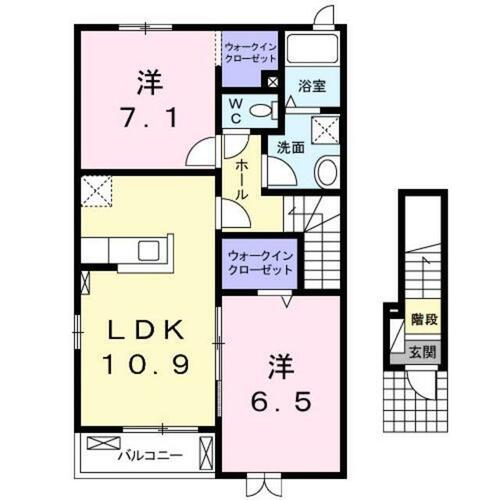 同じ建物の物件間取り写真 - ID:212041390357