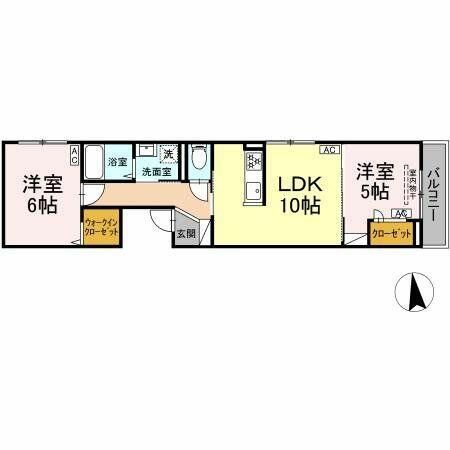 同じ建物の物件間取り写真 - ID:213102517515