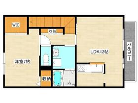 兵庫県姫路市飾磨区下野田４丁目（賃貸アパート1LDK・2階・49.21㎡） その2