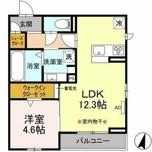 グラン仁所町 203｜愛知県名古屋市瑞穂区仁所町２丁目(賃貸アパート1LDK・2階・43.66㎡)の写真 その2