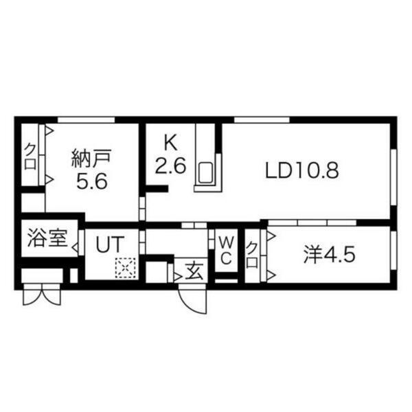 ＲＥＳＩＤＥＮＣＥ　ＳＨＩＮＭＥＩ　ＮＡＮＧＯＵ｜北海道札幌市白石区本郷通１３丁目南(賃貸マンション2LDK・2階・52.03㎡)の写真 その2