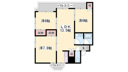 同じ建物の物件間取り写真 - ID:228048816596