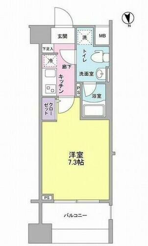 同じ建物の物件間取り写真 - ID:213106083765