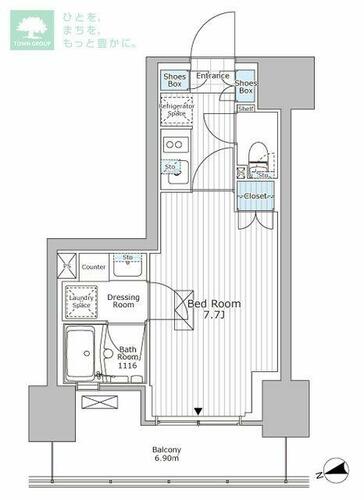 同じ建物の物件間取り写真 - ID:212042925485