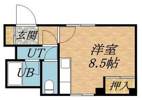 プレジールＳＩＧＥＭＩ 303 ｜ 北海道札幌市北区北十九条西５丁目（賃貸マンション1R・3階・23.31㎡） その2