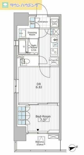 同じ建物の物件間取り写真 - ID:212042953023