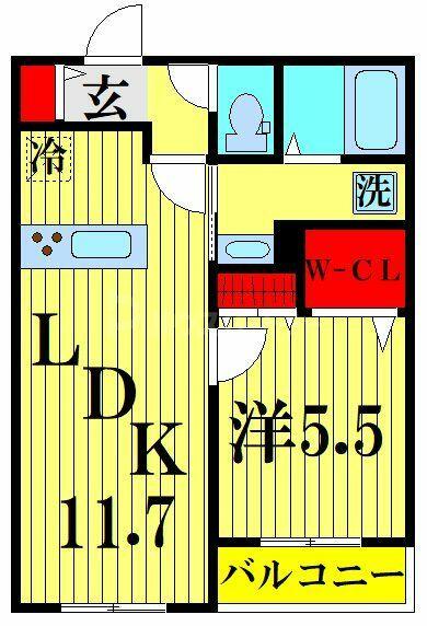 ヘーベルメゾン曳舟 402｜東京都墨田区向島４丁目(賃貸マンション1LDK・4階・43.62㎡)の写真 その2