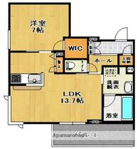 福島県郡山市本町２丁目（賃貸マンション1LDK・1階・51.85㎡） その2