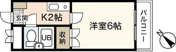 谷本ハイム｜広島県広島市安佐南区祇園５丁目(賃貸アパート1K・1階・18.42㎡)の写真 その2