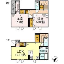 エクセリア大崎 101 ｜ 東京都品川区大崎４丁目（賃貸アパート2LDK・2階・67.68㎡） その2