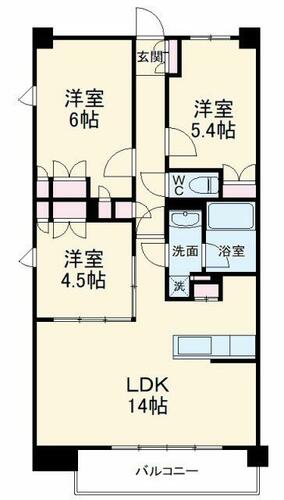 同じ建物の物件間取り写真 - ID:214055812570