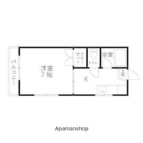 コーポラスＪ．Ｓ 201 ｜ 宮城県仙台市泉区歩坂町（賃貸アパート1K・2階・23.18㎡） その2