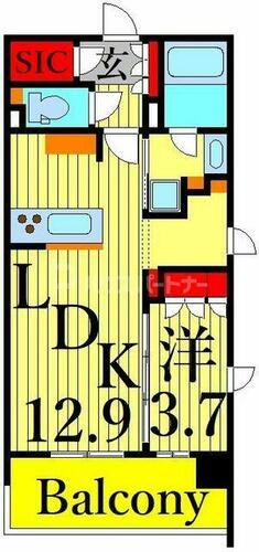 同じ建物の物件間取り写真 - ID:213100946599