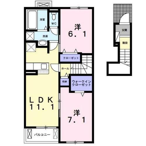 同じ建物の物件間取り写真 - ID:212041617433