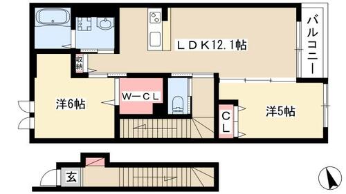 同じ建物の物件間取り写真 - ID:223032228057