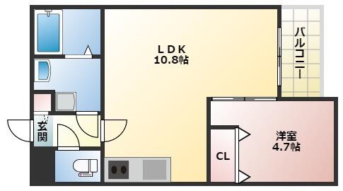 同じ建物の物件間取り写真 - ID:227081226051