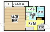 北九州市小倉南区北方１丁目 2階建 築13年のイメージ