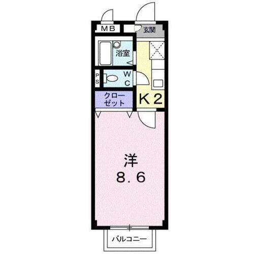 同じ建物の物件間取り写真 - ID:240027842338