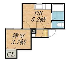 みやびあん札幌 0102 ｜ 北海道札幌市北区北二十八条西７丁目（賃貸アパート1DK・2階・19.44㎡） その2