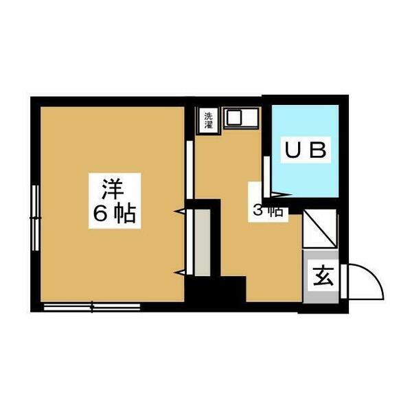 ガーデンヒルズ立川 105｜東京都立川市高松町２丁目(賃貸マンション1K・1階・19.80㎡)の写真 その2