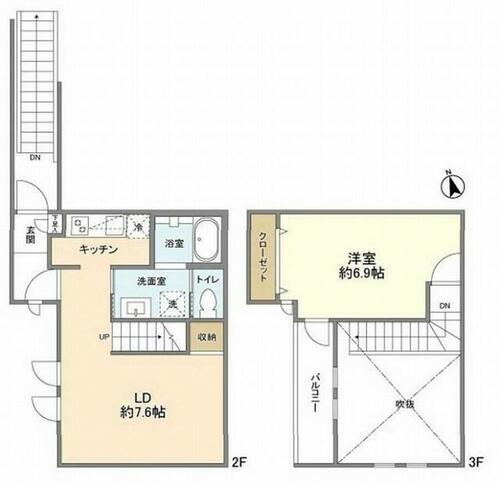 同じ建物の物件間取り写真 - ID:213106249111