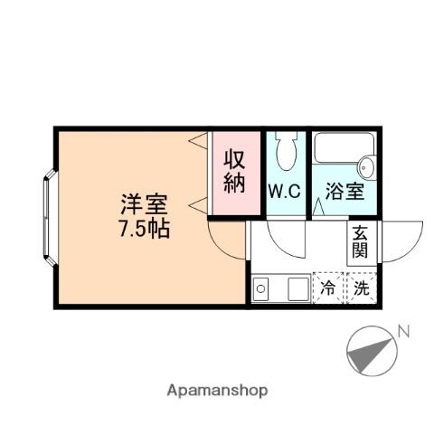 同じ建物の物件間取り写真 - ID:216002043559