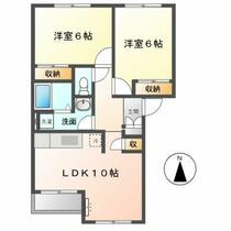 ドリームハイツ 201 ｜ 埼玉県日高市大字原宿（賃貸アパート2LDK・2階・51.15㎡） その2