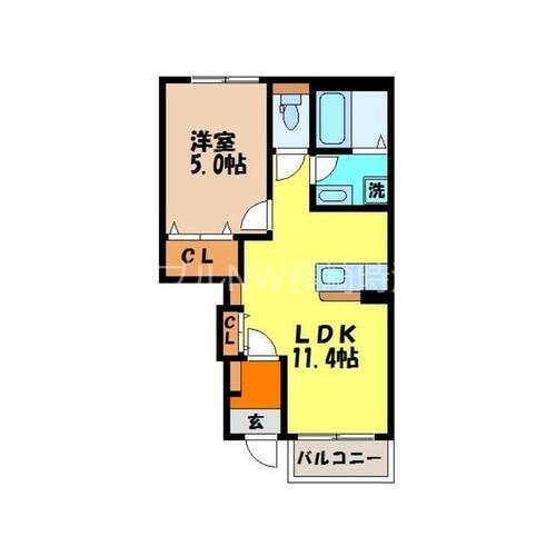 同じ建物の物件間取り写真 - ID:242001482389