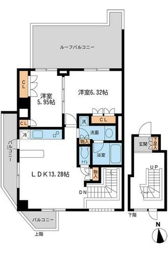 同じ建物の物件間取り写真 - ID:213100320103