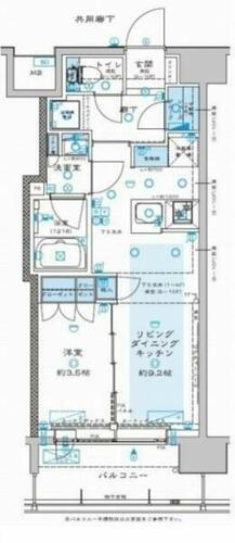 同じ建物の物件間取り写真 - ID:211046805872