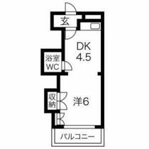 ノースタウンハウス 108 ｜ 北海道札幌市北区北十一条西３丁目（賃貸マンション1DK・1階・19.11㎡） その2