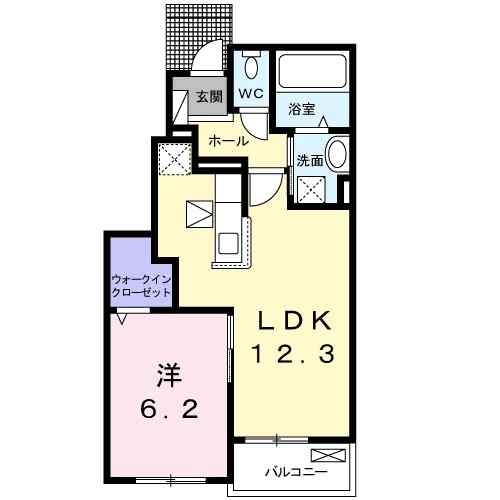 サンヴェール　蔵波　２ 102｜千葉県袖ケ浦市蔵波(賃貸アパート1LDK・1階・44.15㎡)の写真 その2