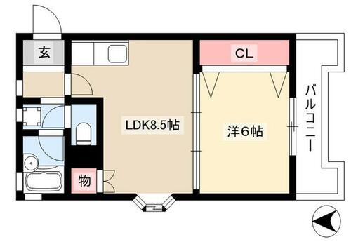 同じ建物の物件間取り写真 - ID:223031879831