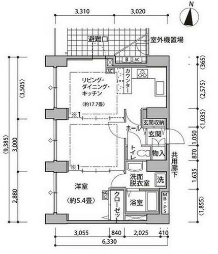 同じ建物の物件間取り写真 - ID:213106393072